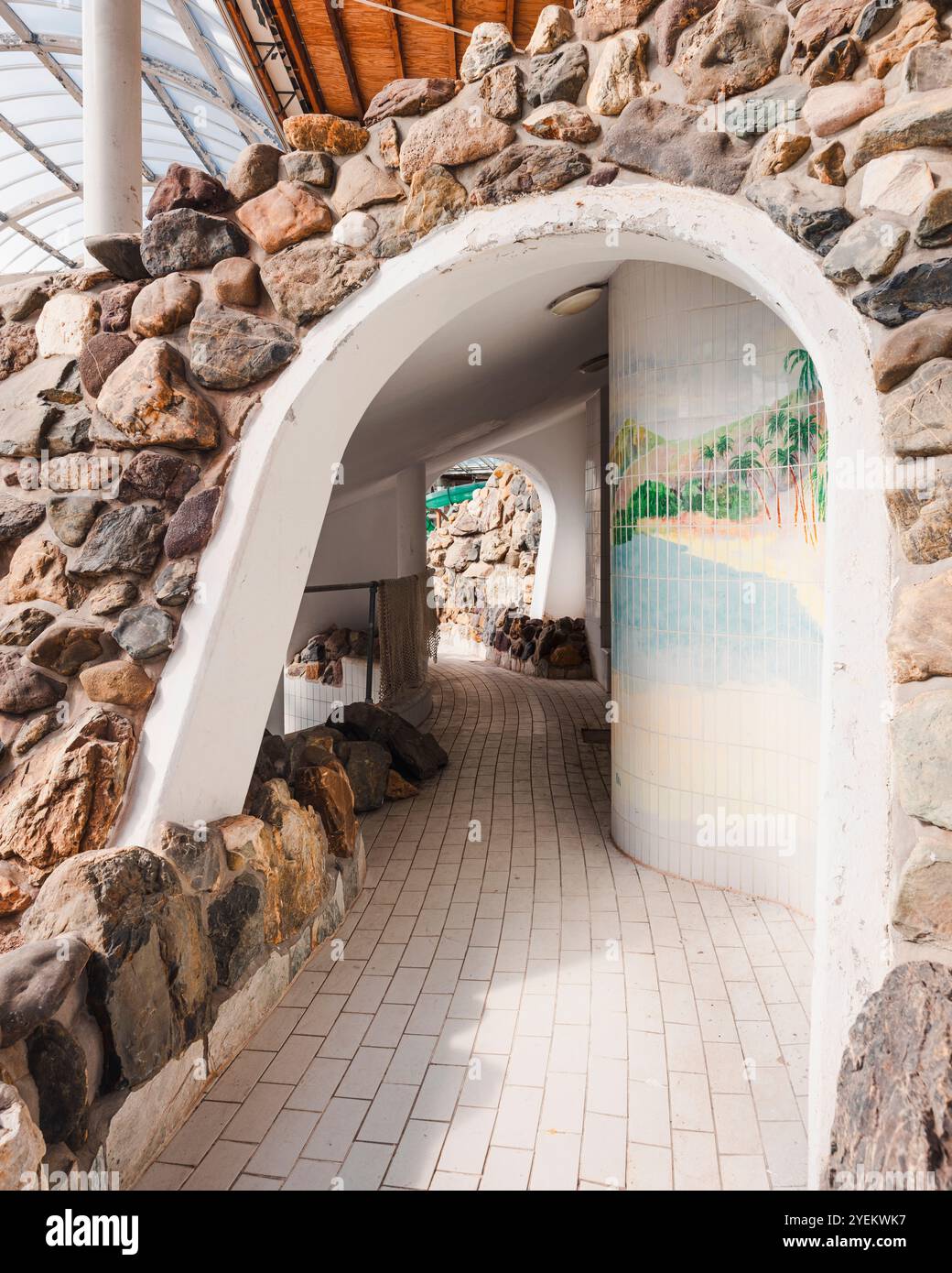 Tropicana Swimming Pool in Rotterdam, Niederlande Stockfoto