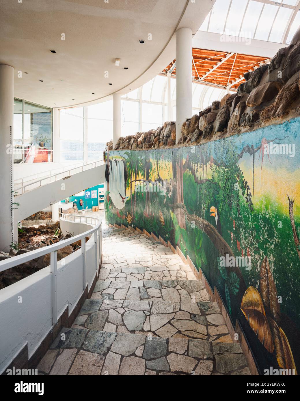 Tropicana Swimming Pool in Rotterdam, Niederlande Stockfoto