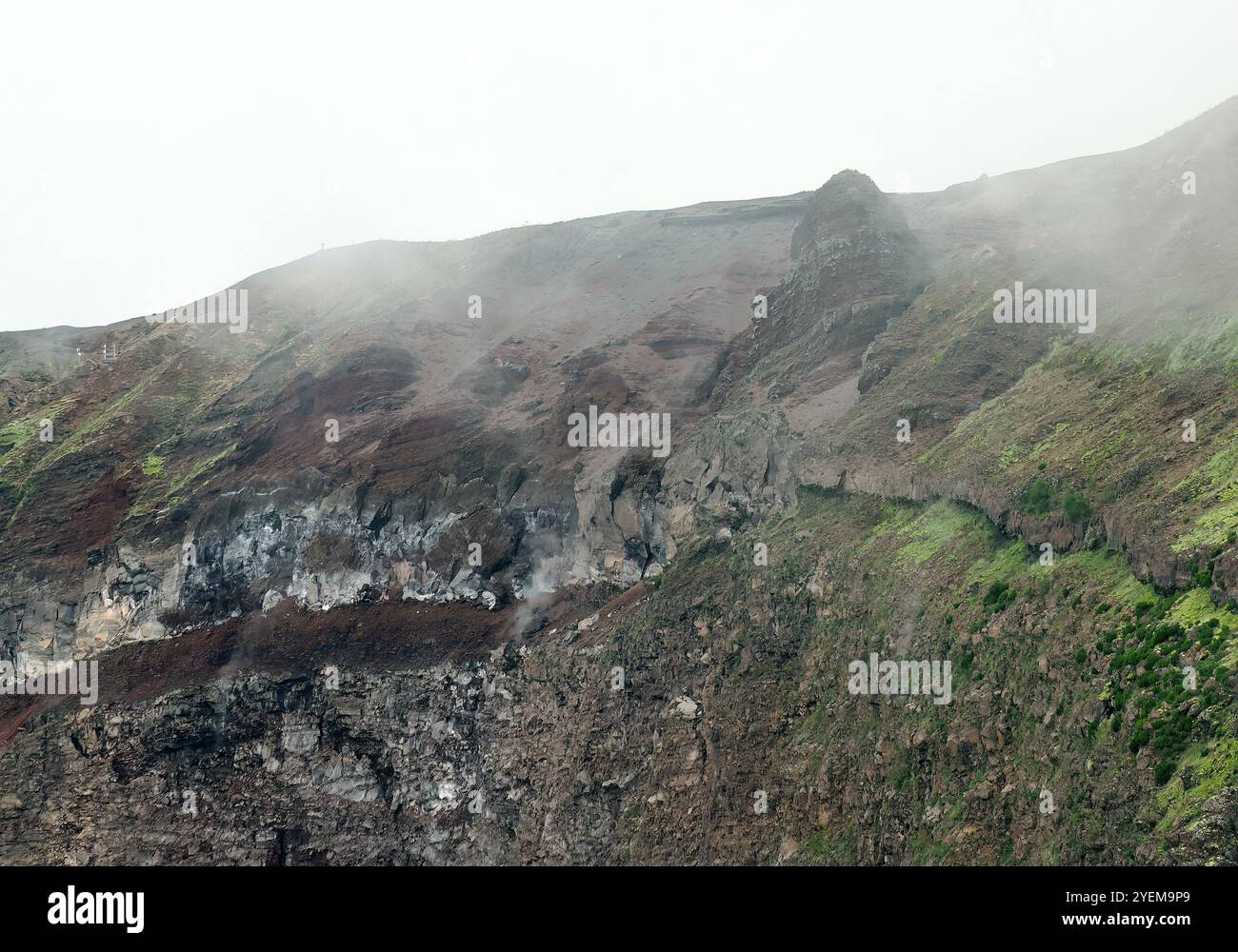 Vesuv, Nationalpark Vesuv, Vesuv, Parco Nazionale del Vesuvio, Golf von Neapel, Kampanien, Italien, Europa Stockfoto