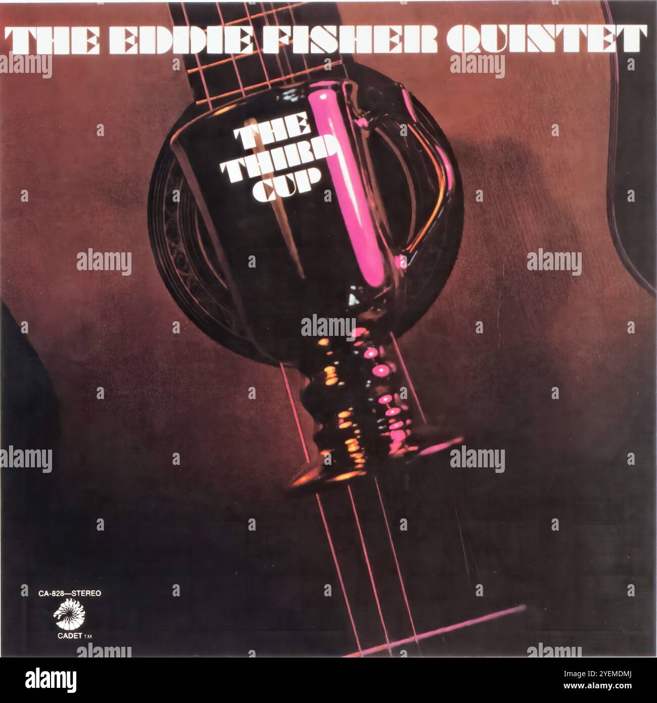 The Eddie Fisher Quintett – The Third Cup 1969 – Original Vinyl Cover Stockfoto