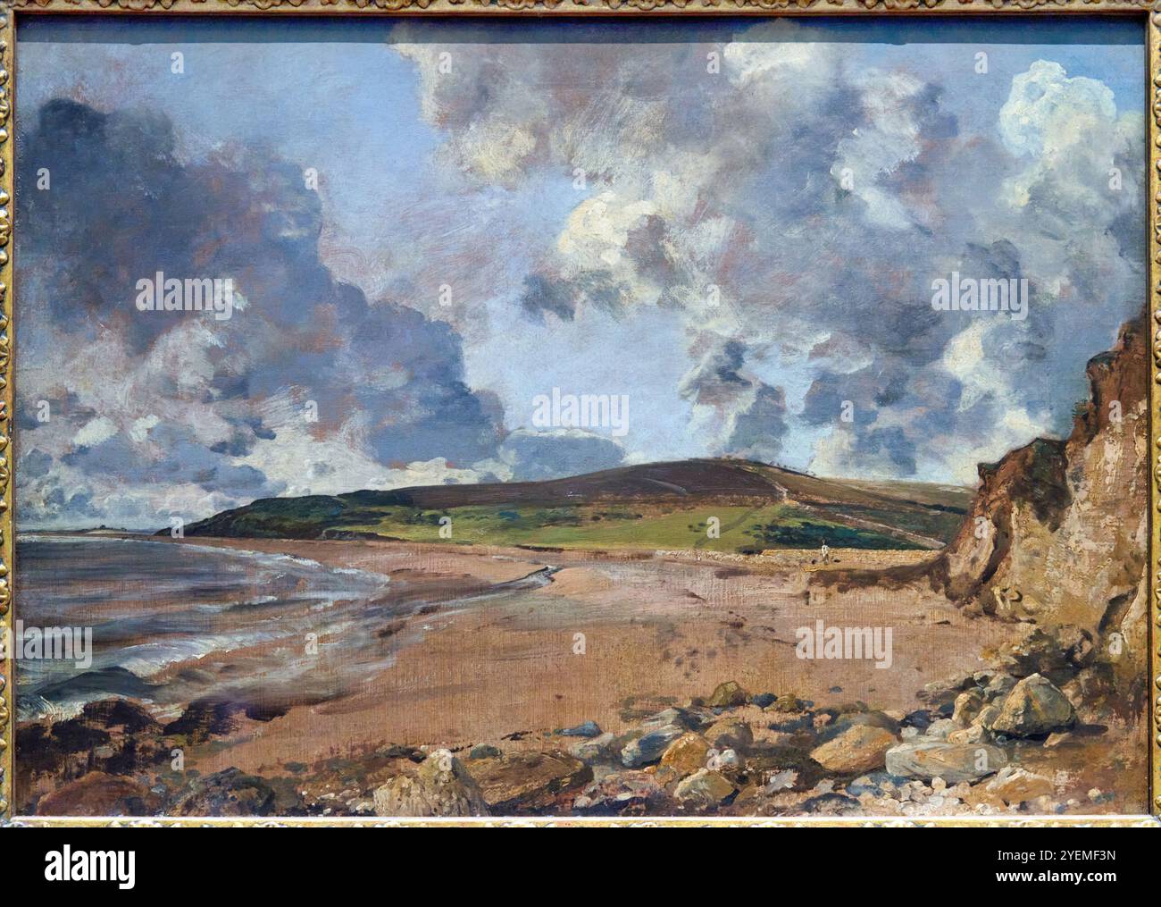 Weymouth Bay: Bowleaze Cove und Jordon Hill, 1816–1817, John Constable (1776–1837), The National Gallery, London, UK Stockfoto