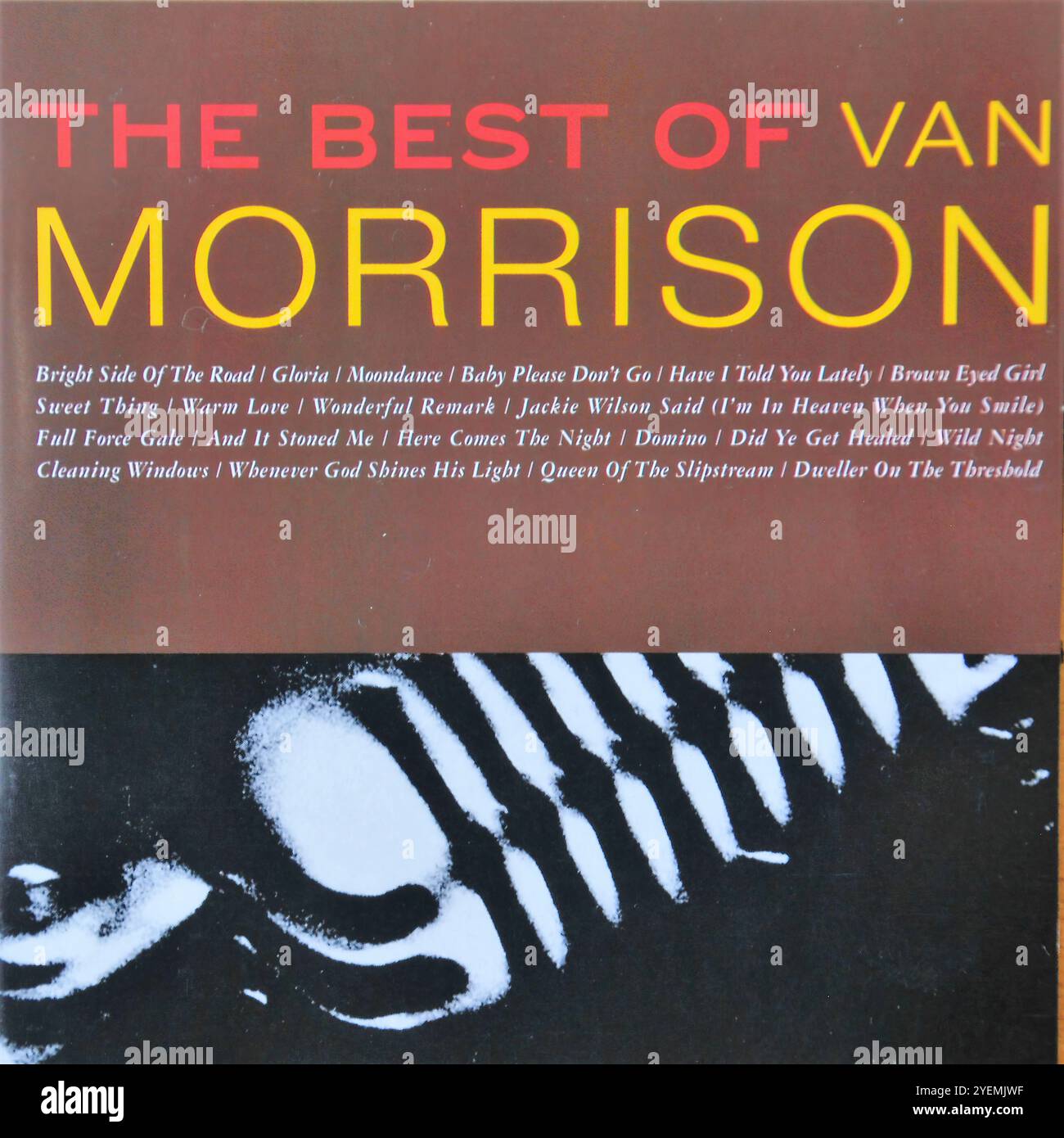 Van Morrison - The Best Of Van Morrison - Original-Vinyl-Cover Stockfoto