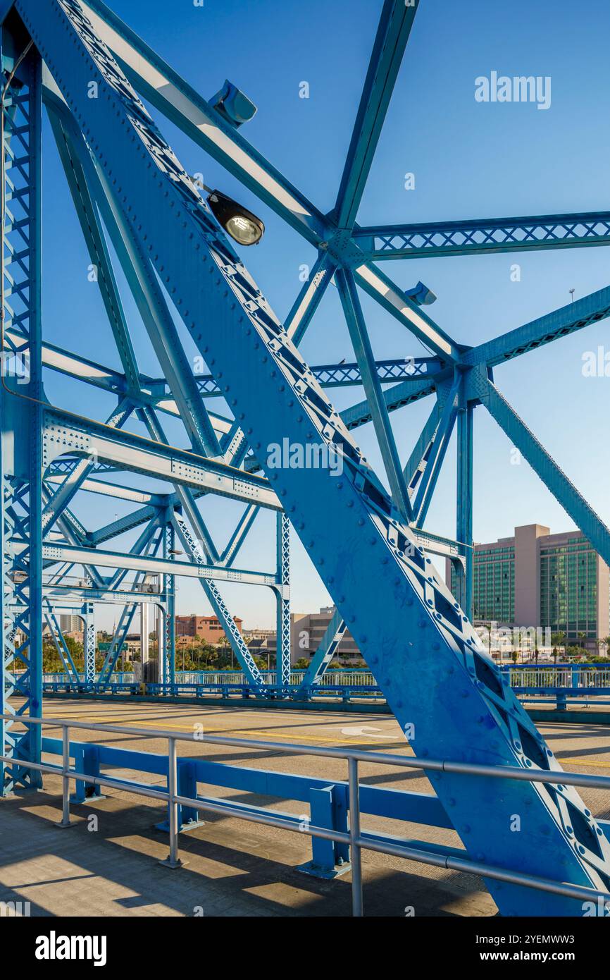 Stockfoto John T Alsop Jr Bridge Jacksonville Florida 2024 Stockfoto