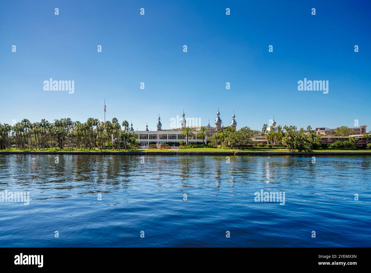 Tampa, FL, USA - 24. Oktober 2024: Tampa Florida Henry B Plant Museum und University of Tampa UT 2024 Stockfoto