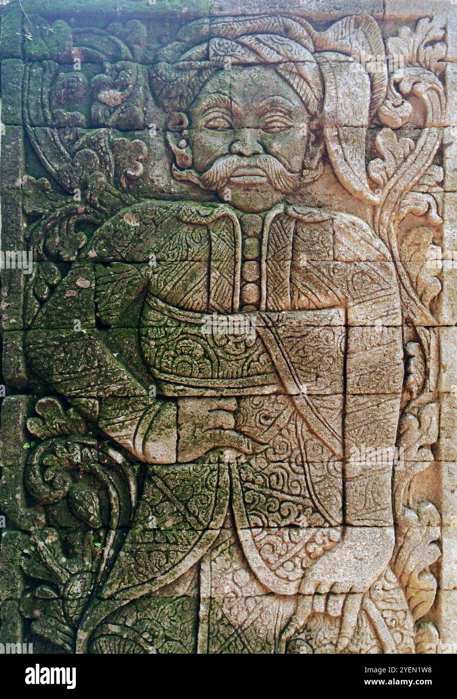 Steinskulptur des Kubutambahan-Tempels Stockfoto