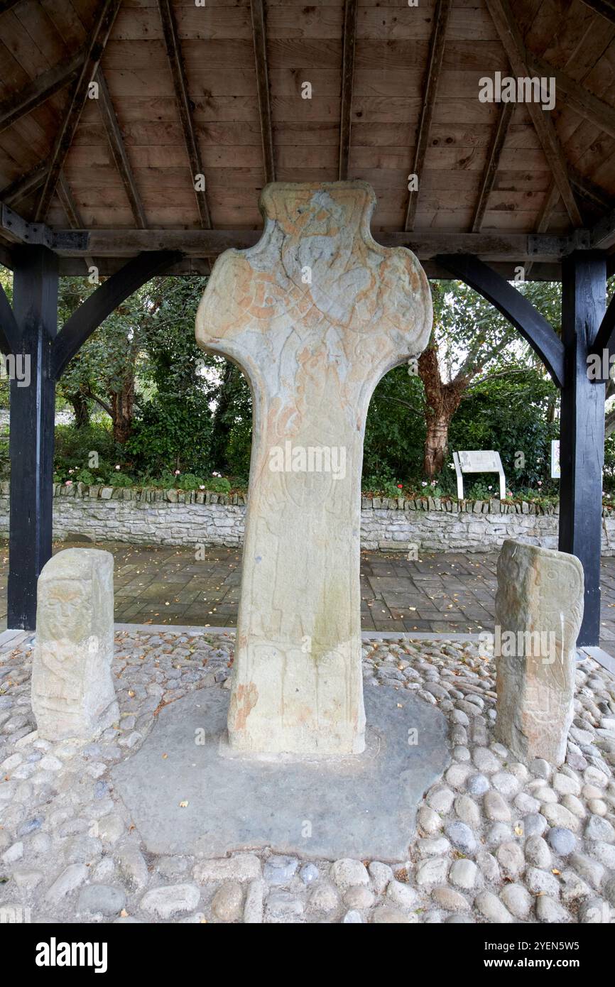 st patricks High Cross Carndonagh Crosses, County donegal, republik irland Stockfoto