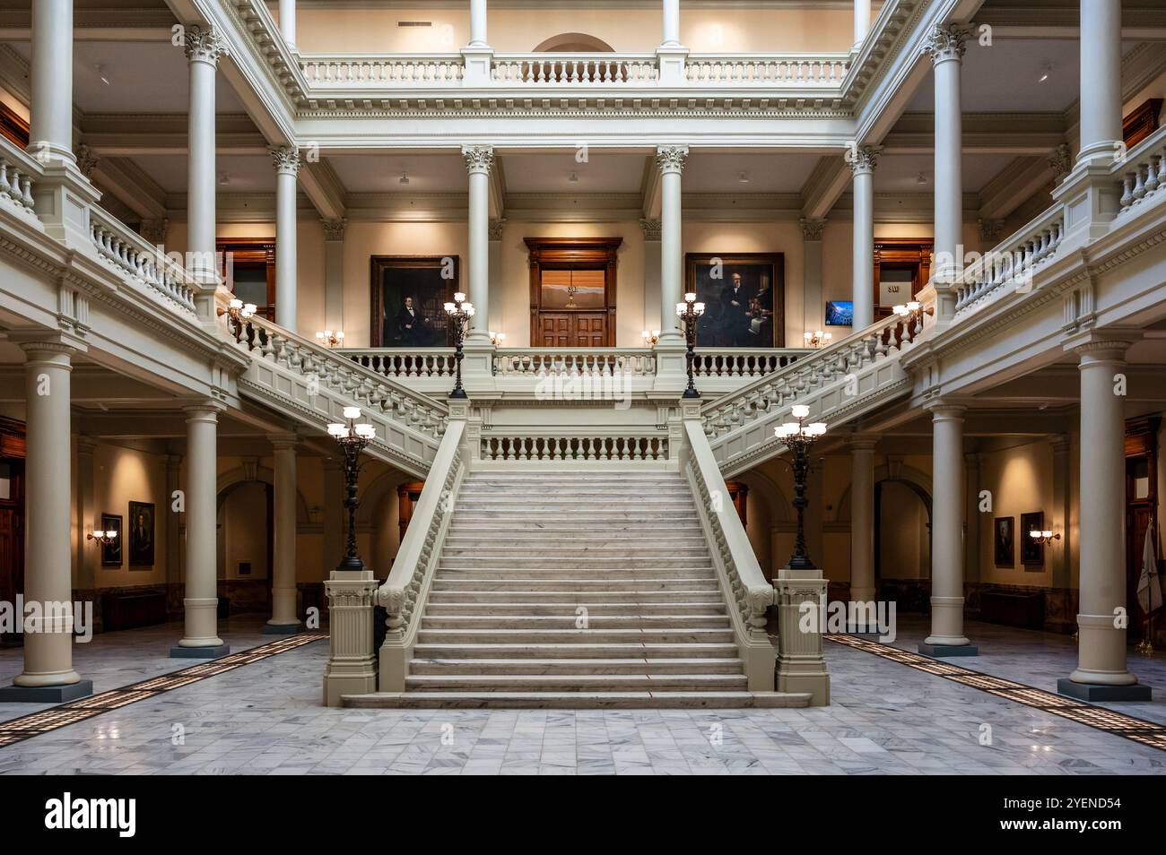 Innenraum des Georgia State Capitol Building in Atlanta, Georgia Stockfoto