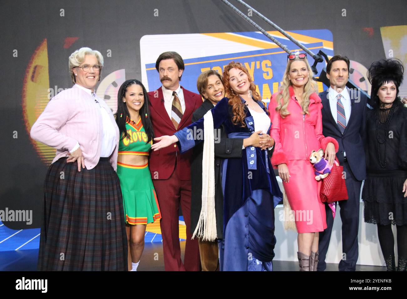 New York, New York, USA. 31. Oktober 2024. Die „Today“ Halloween Celebration 2024 von NBC am 31. Oktober 2024 in New York City am Rockefeller Plaza. Quelle: Rw/Media Punch/Alamy Live News Stockfoto