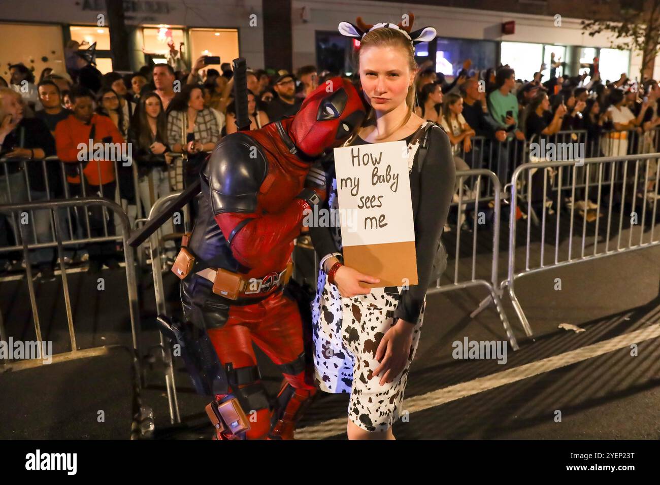 51. Jährliche Halloween-Parade in Lower Manhattan, New York, 31. Oktober 2024. Stockfoto