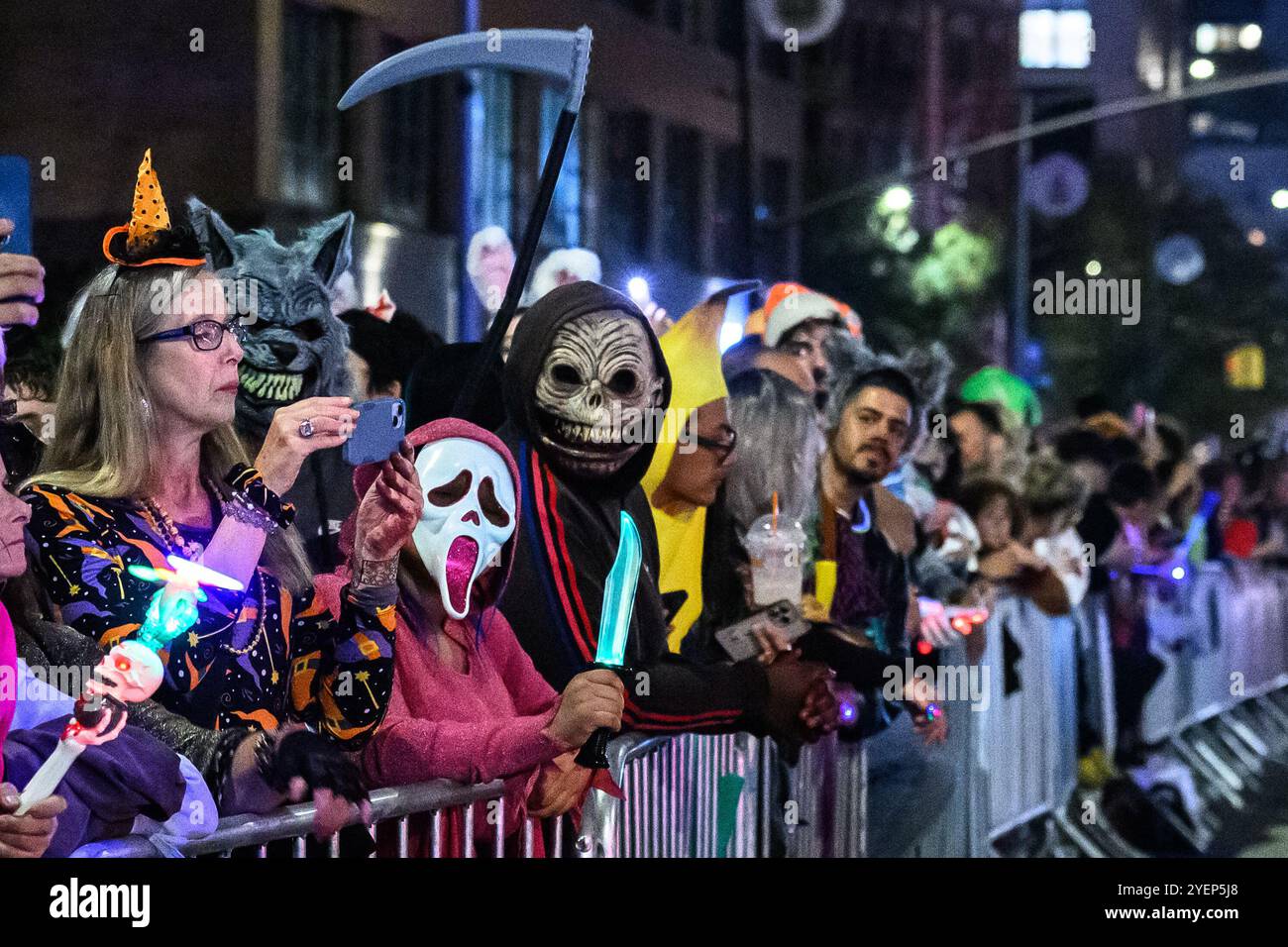 New York, USA. 31. Oktober 2024. 51. Jährliche Halloween-Parade in Manhattan's Greenwich Village. Quelle: Enrique Shore/Alamy Live News Stockfoto