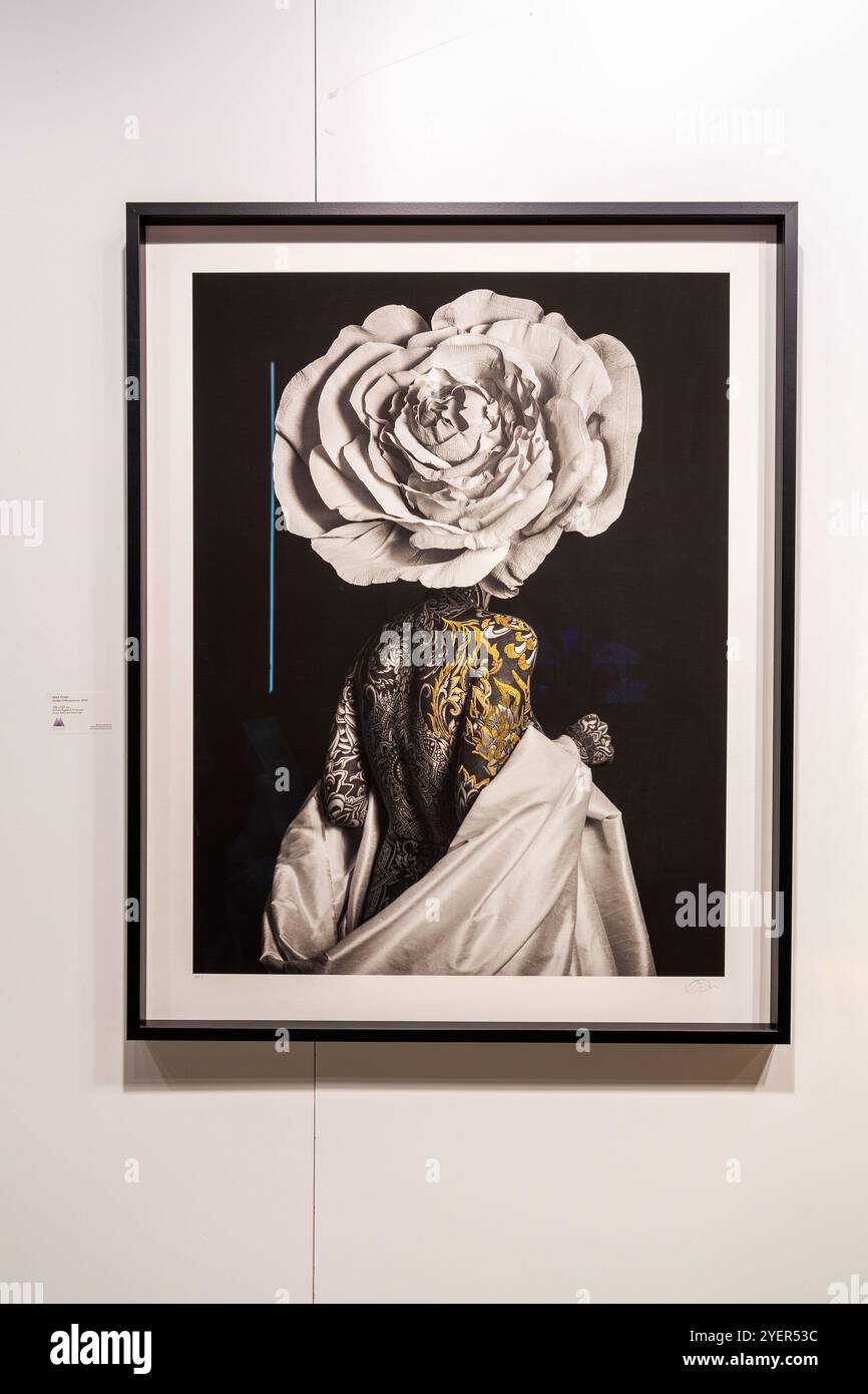 Istanbul, Turkiye - 26. OCT 2024: 19. Ausgabe der Contemporary Istanbul ist eine jährliche Kunstmesse, die Galerien, Künstler, Sammler und Kurato verbindet Stockfoto