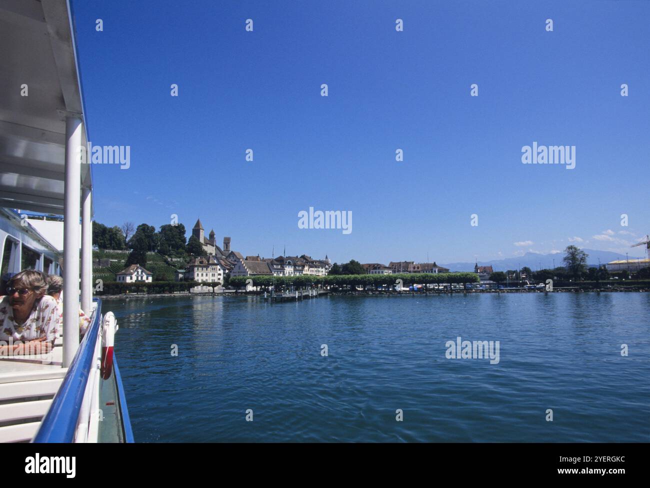 Genfer See Stockfoto