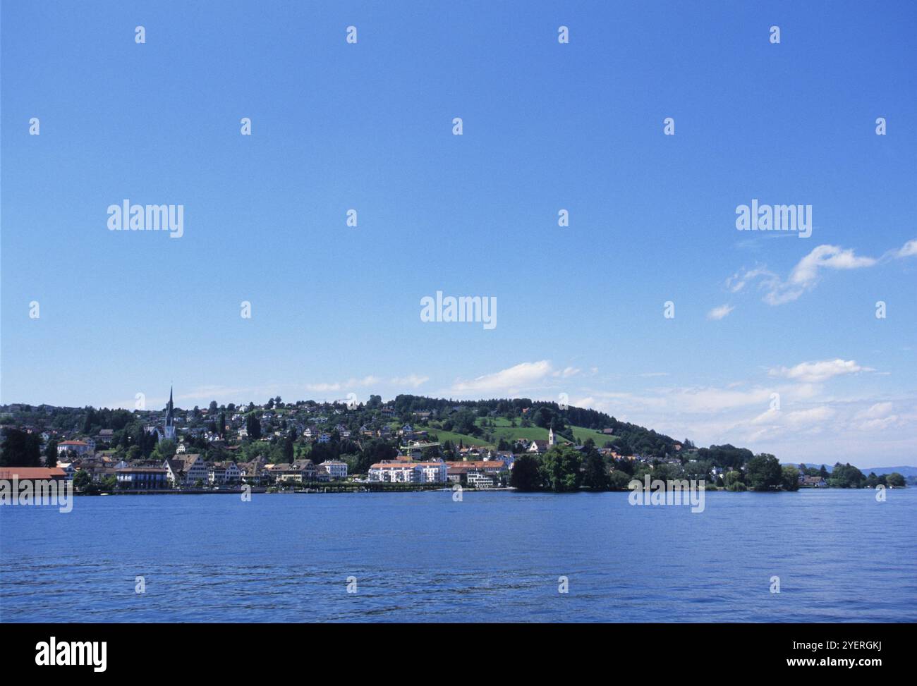 Genfer See Stockfoto