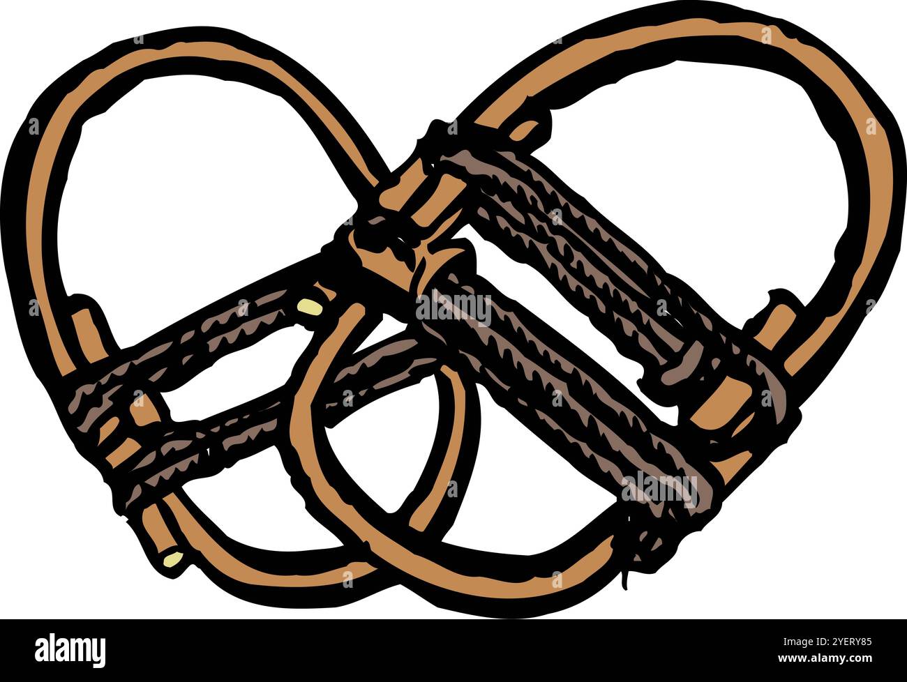 Eine junge Frau in einem Kimono Stockfoto