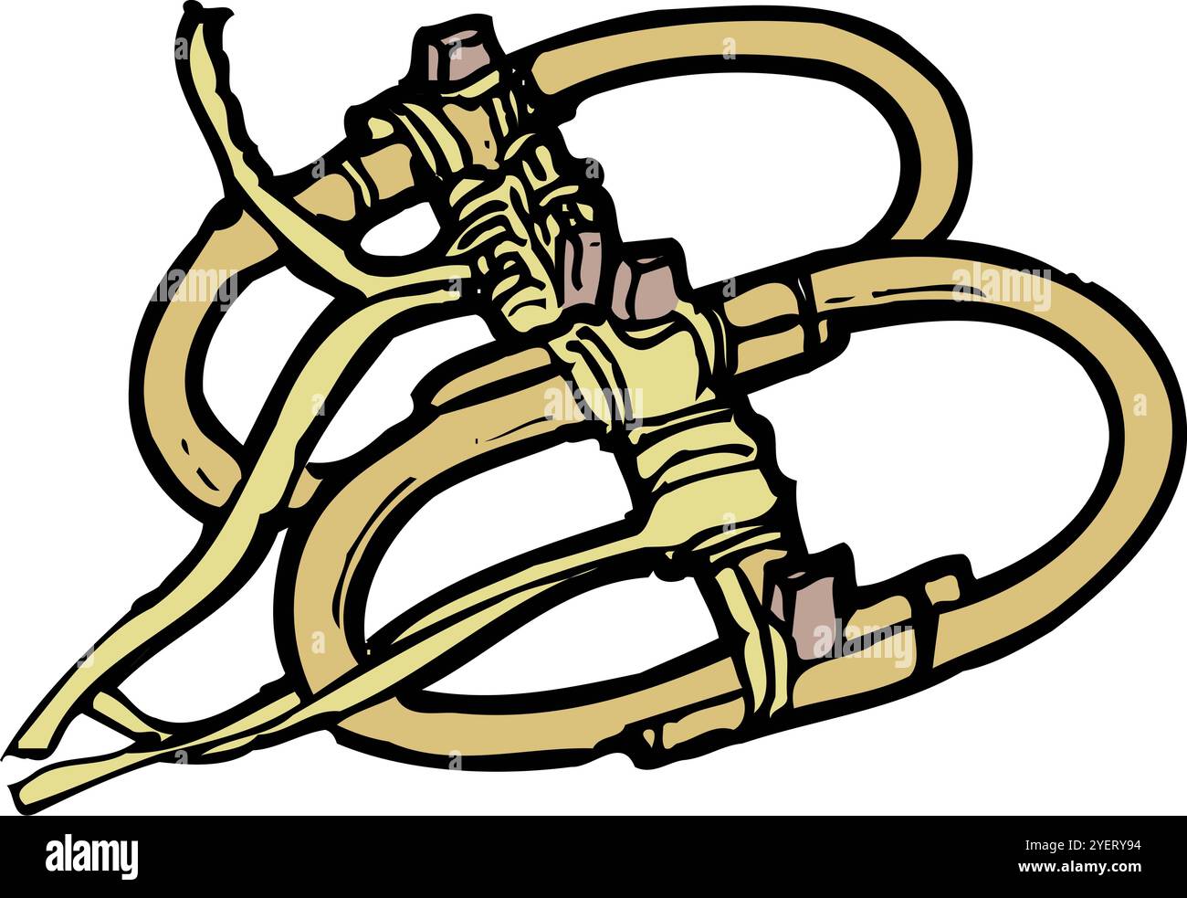 Eine junge Frau in einem Kimono Stockfoto