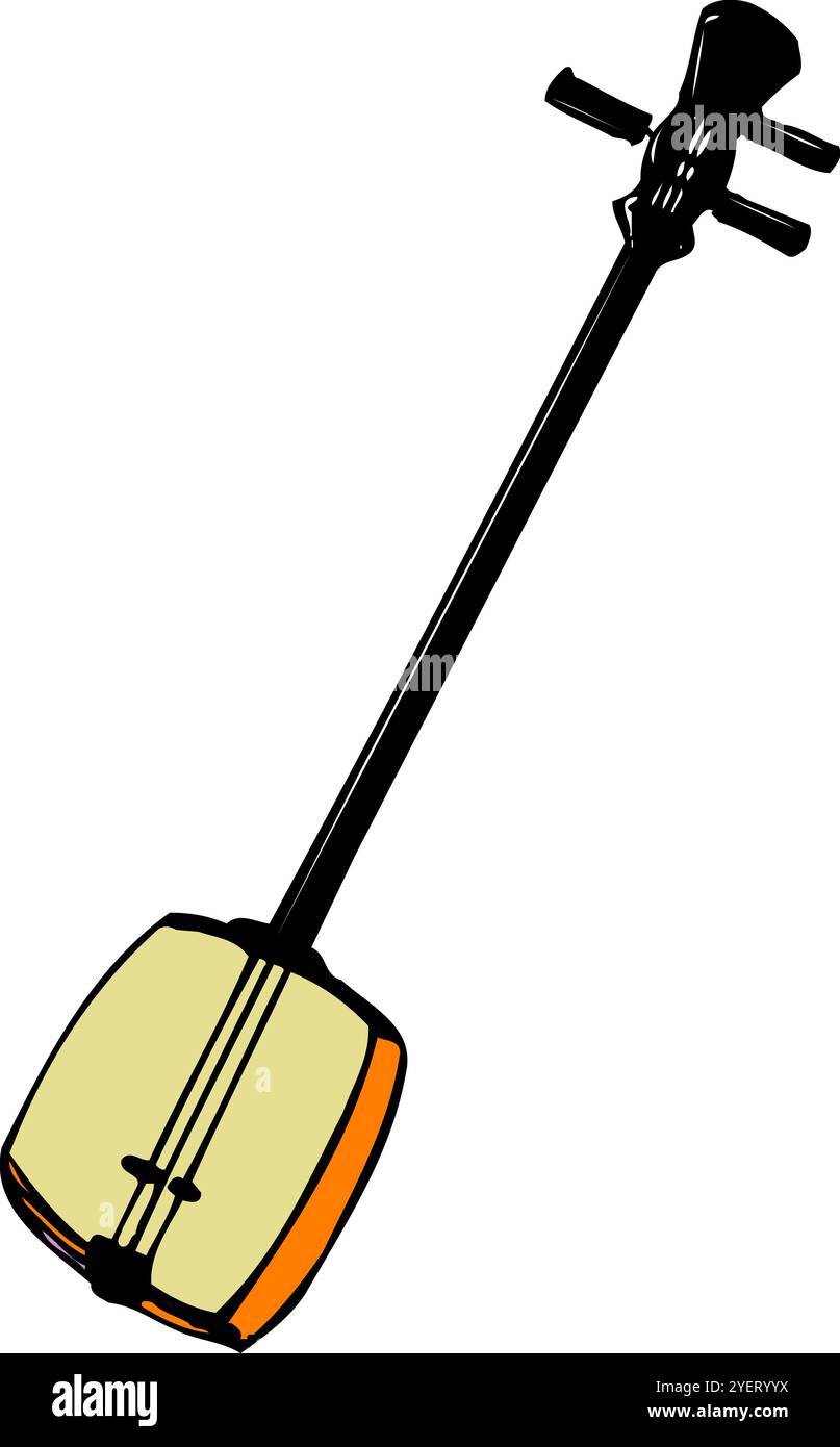Futozao shamisen Stockfoto