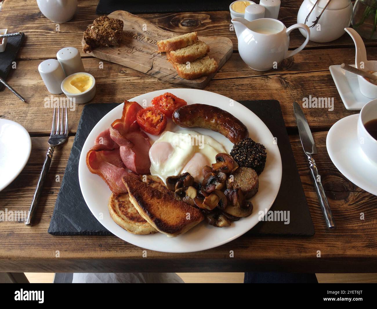 Frühstück Stockfoto