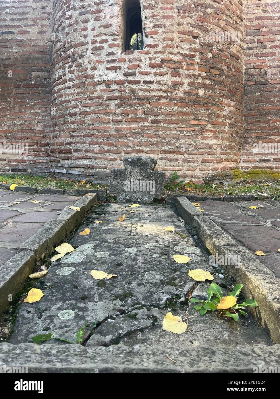 Grab vor der Boyana-Kirche in Sofia Bulgarien, Osteuropa, Balkan, EU Stockfoto