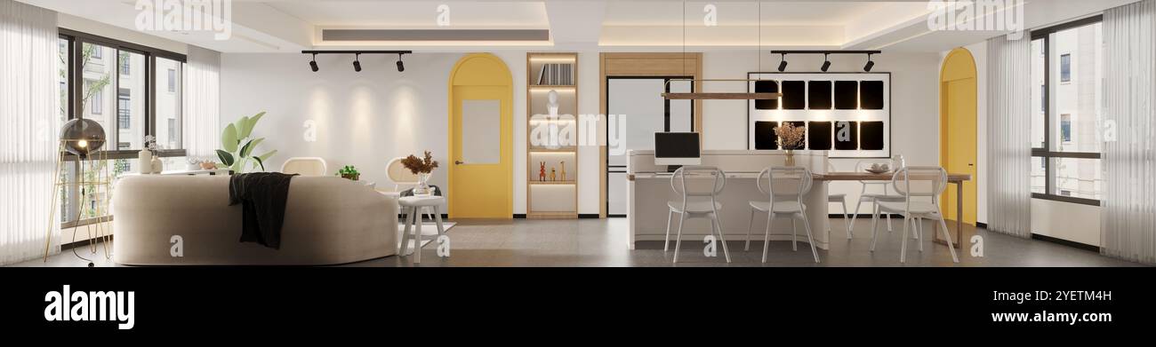 3D-Render Mode Shop Stockfoto