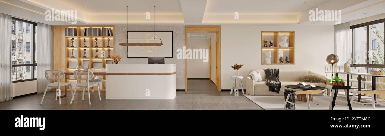 3D-Render Mode Shop Stockfoto