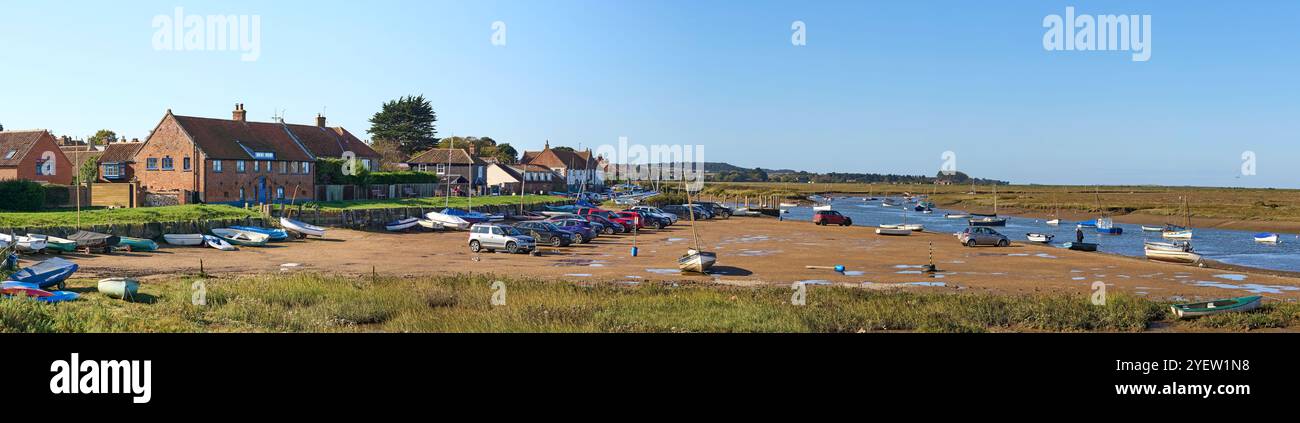 Burnham Overy Staithe North Norfolk Stockfoto