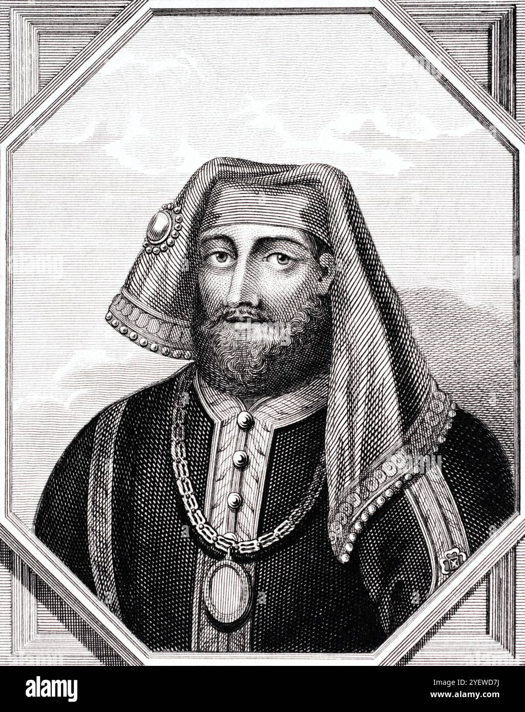 König Heinrich IV. Von England (1367–1413), aus einem Kupferstich um 1803. Stockfoto