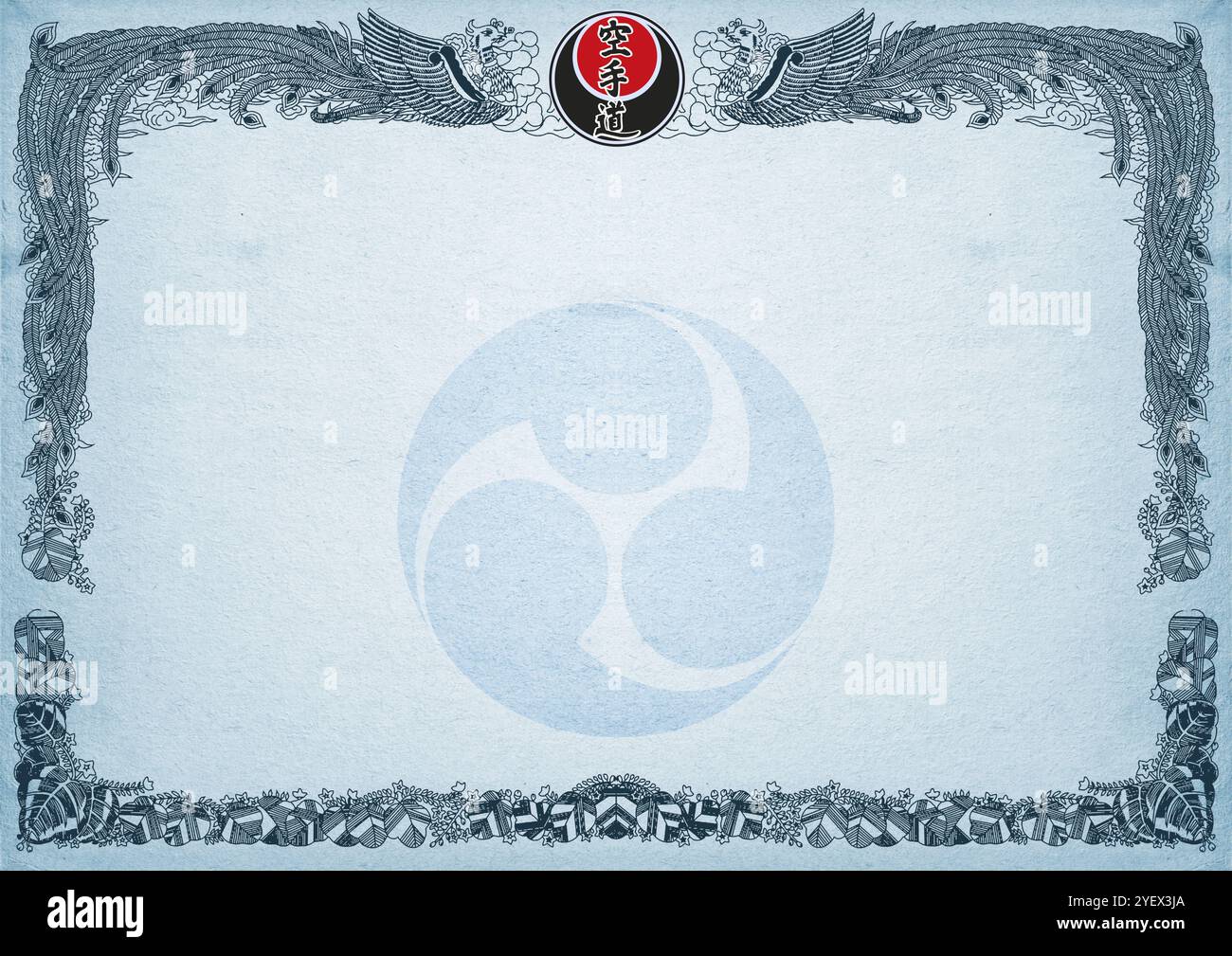 Traditionelles japanisches Kampfkunstkarate, Taekwon-Do, hapkido. Stockfoto