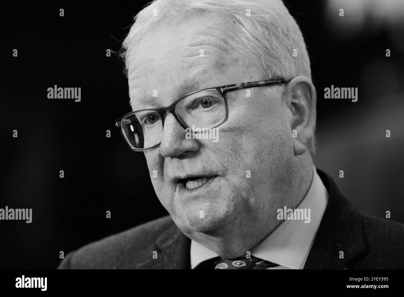 Edinburgh Schottland, Vereinigtes Königreich 31. Oktober 2024. Jackson Carlaw im schottischen Parlament. Gutschrift sst Stockfoto