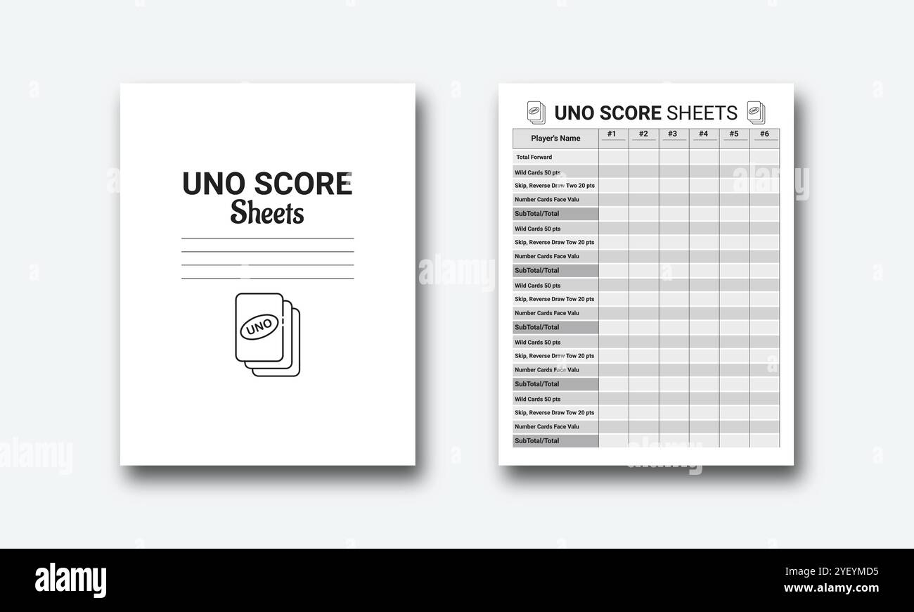 Innenvektoren des KDP-Logbuchs Stock Vektor