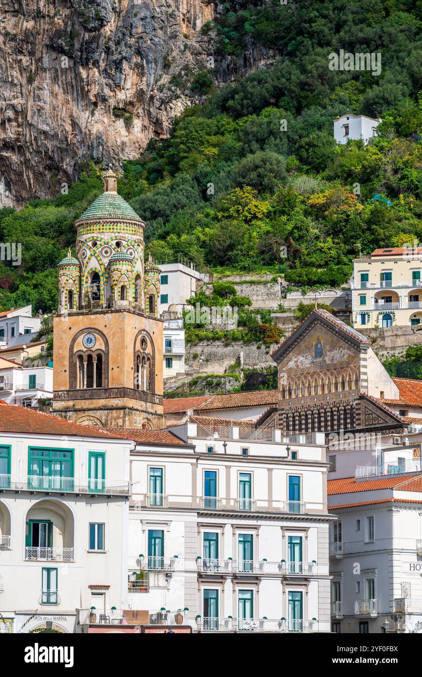 Amalfi, Kampanien, Italien Stockfoto