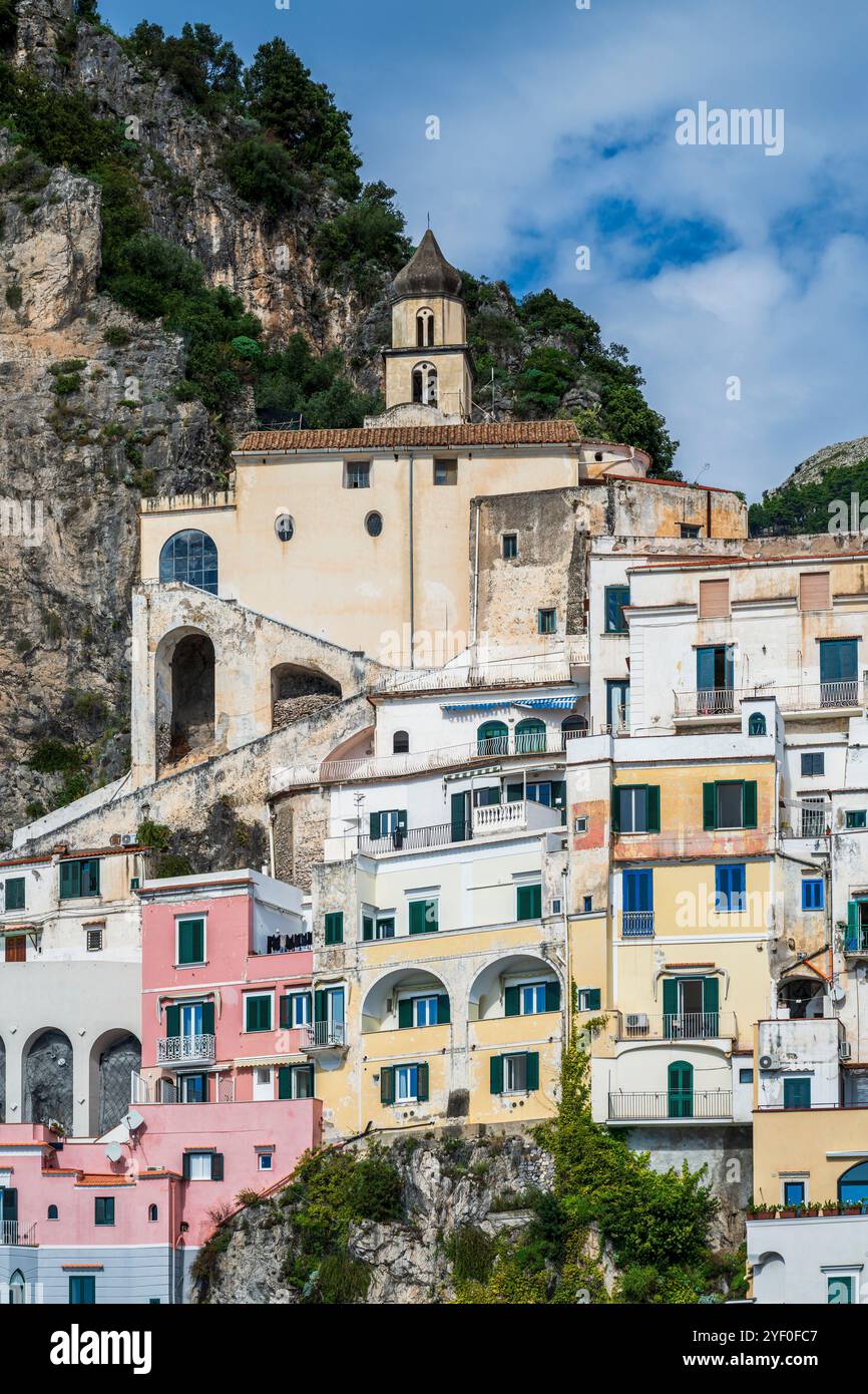 Amalfi, Kampanien, Italien Stockfoto