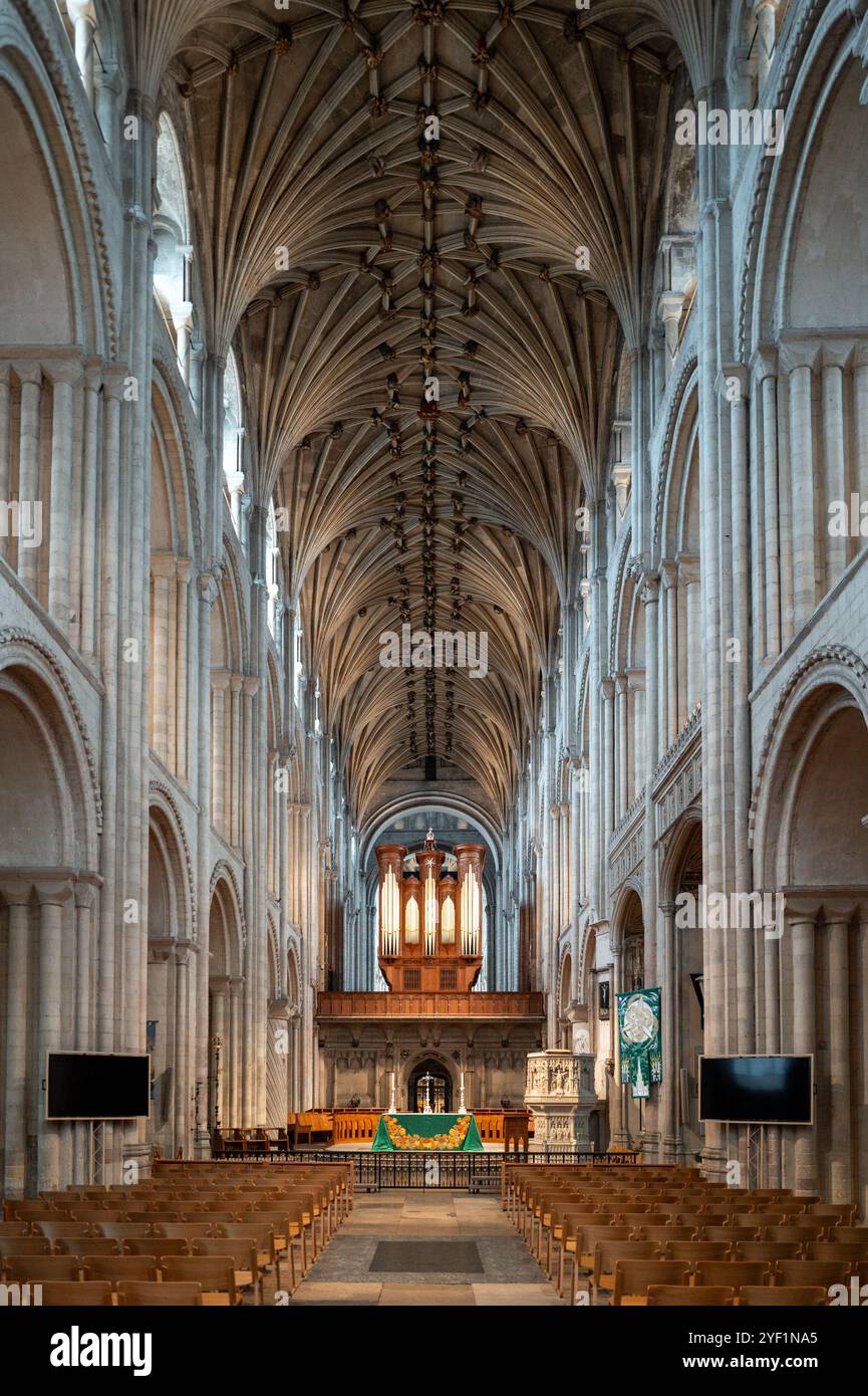 Norwich Cathedral Stockfoto