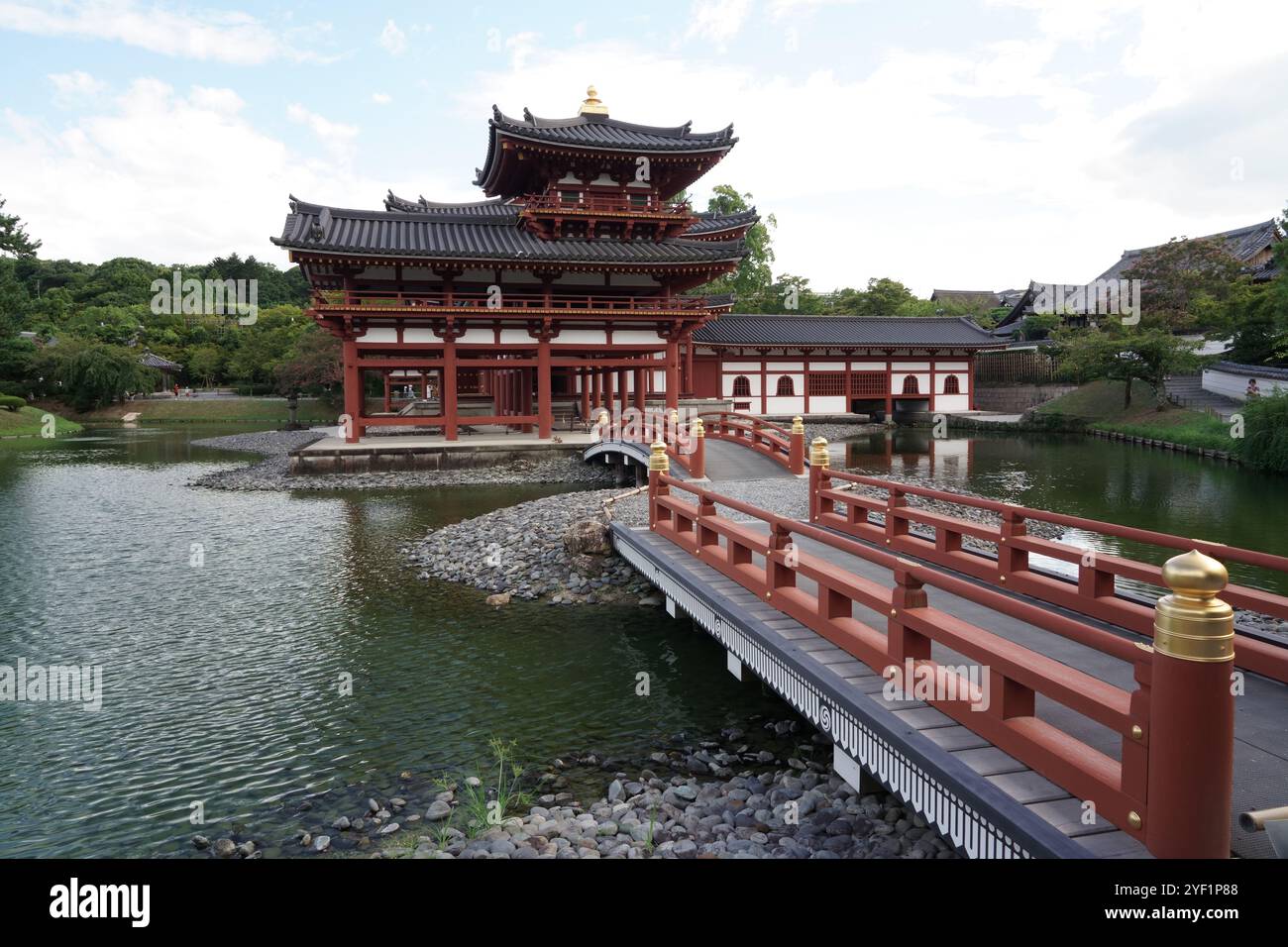 Uji Castlet südlich der Stadt Kyoto in der Präfektur Kyoto, Japan. Stockfoto