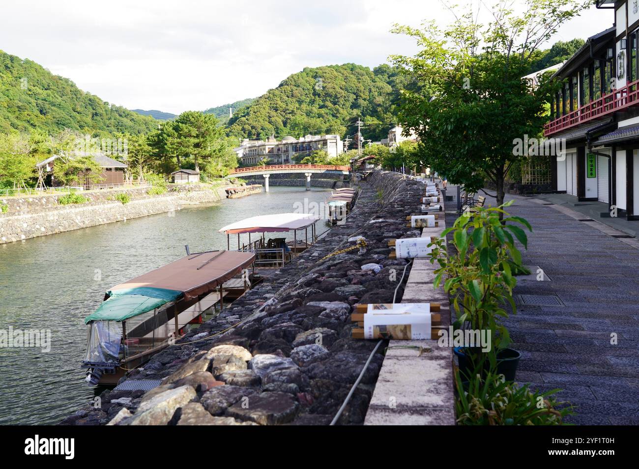 Uji Castlet südlich der Stadt Kyoto in der Präfektur Kyoto, Japan. Stockfoto