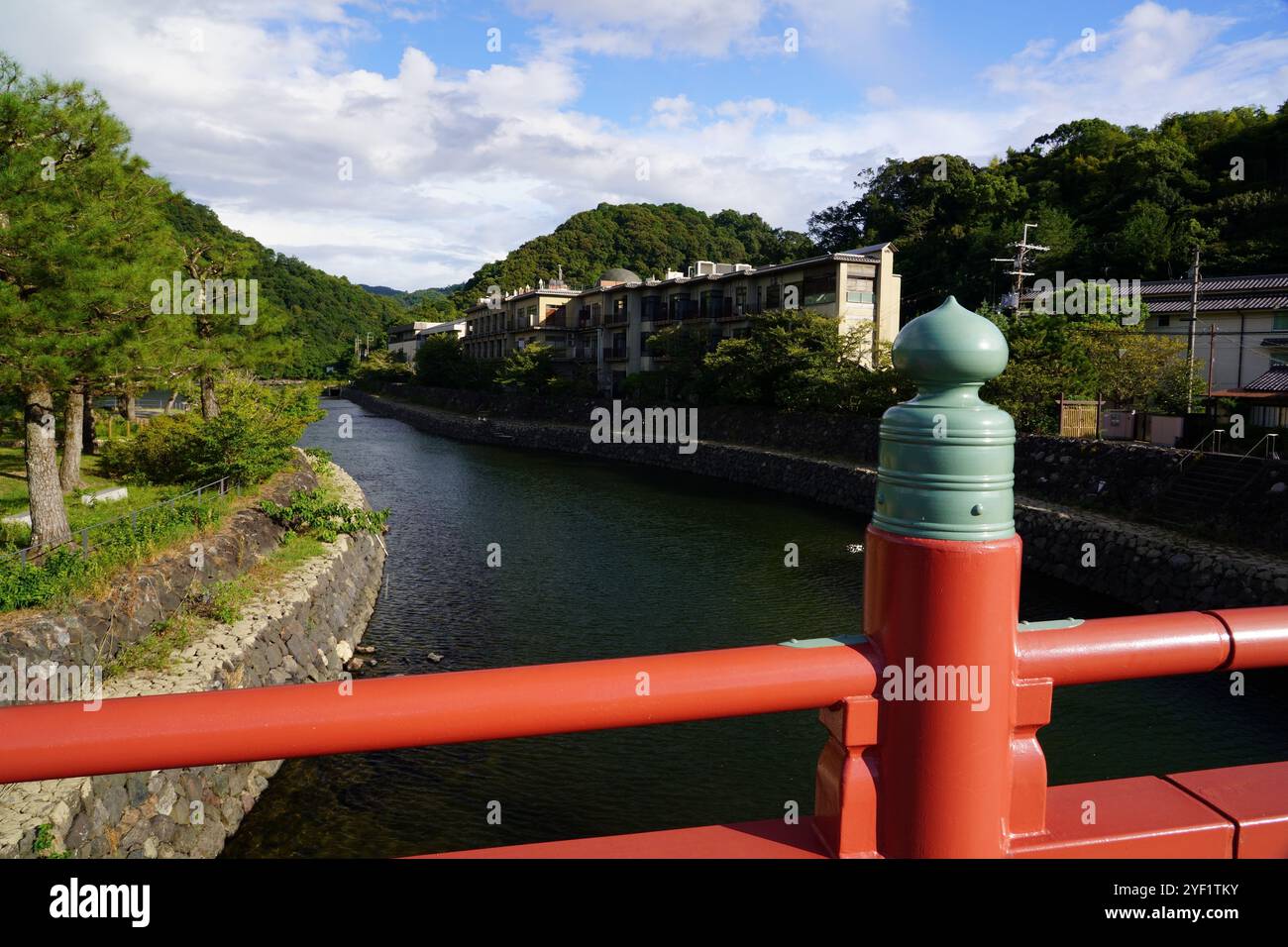 Uji Castlet südlich der Stadt Kyoto in der Präfektur Kyoto, Japan. Stockfoto