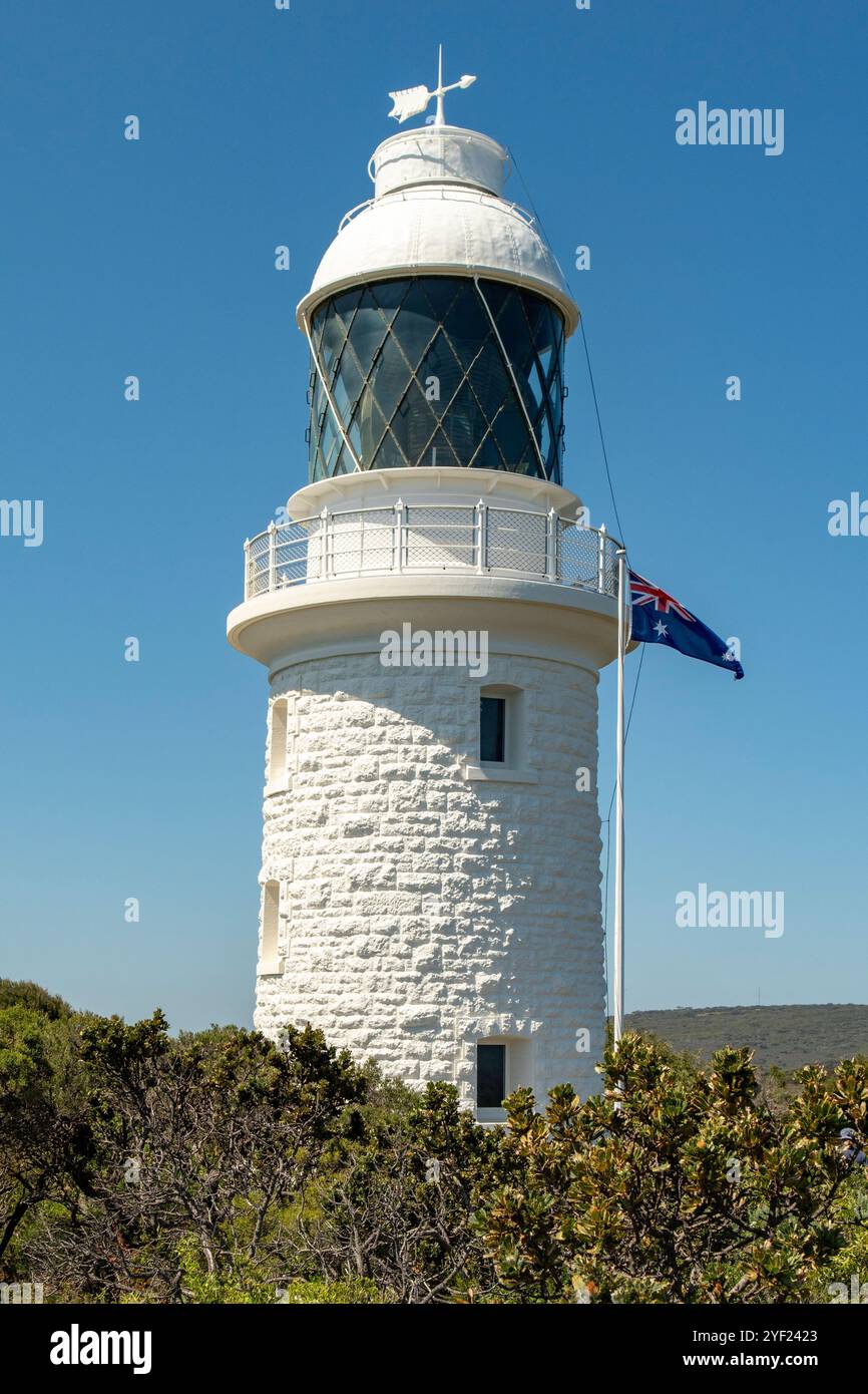 Cape Naturaliste Lighthouse, Cape Naturaliste, Western Australia, Australien Stockfoto