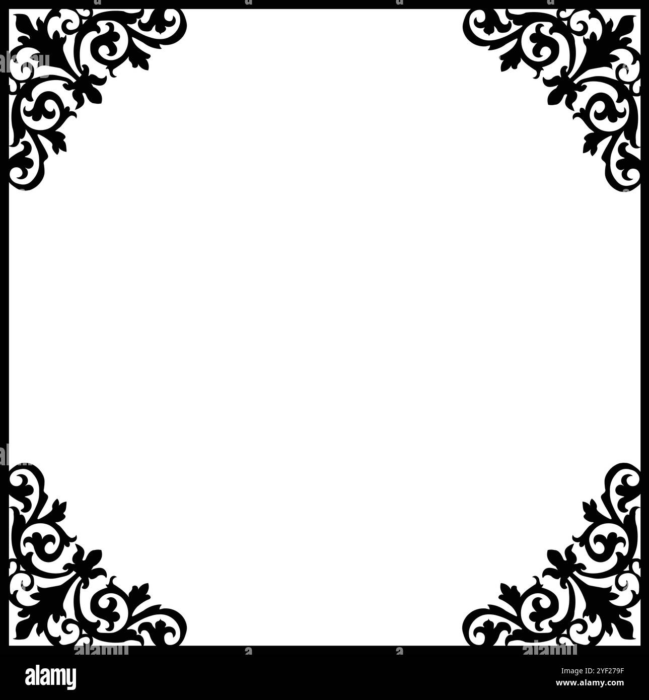 Design der Buchenecke Stock Vektor