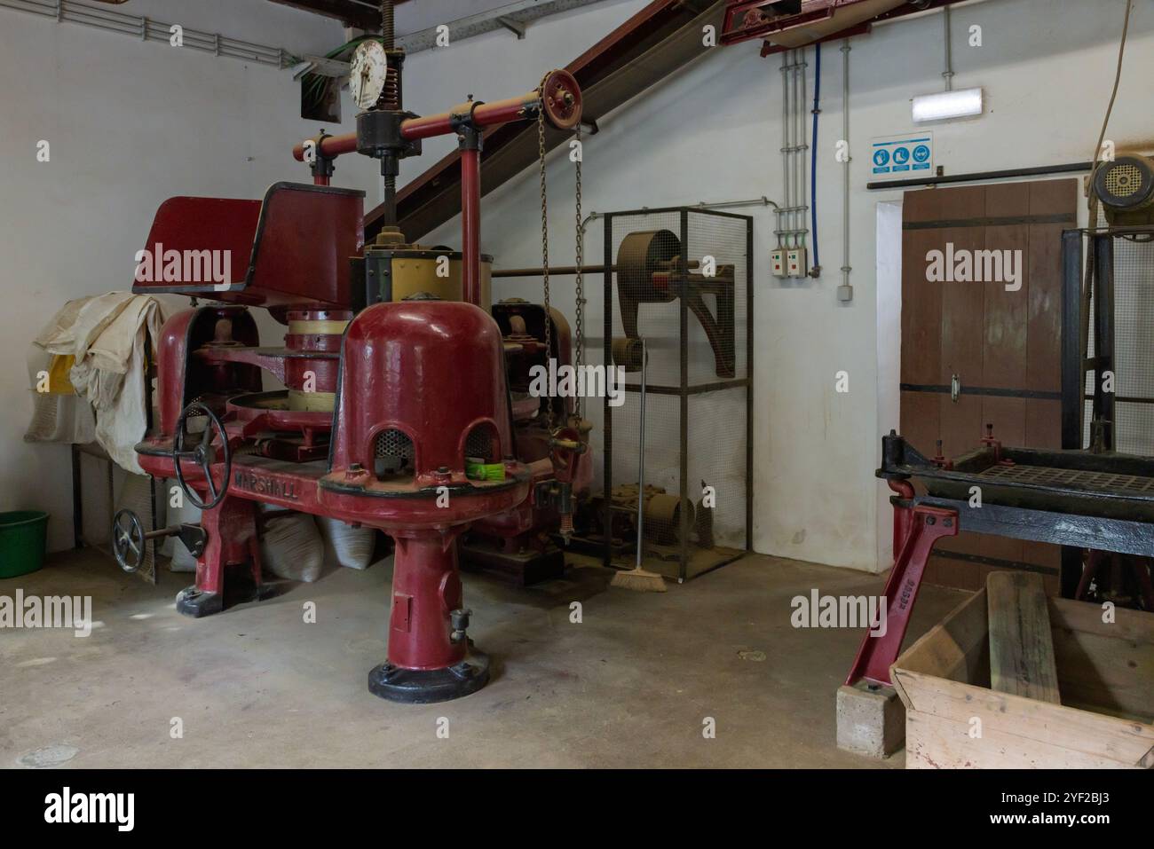 Gorreana ist ein Teeunternehmen mit Hauptsitz auf der Insel São Miguel auf den Azoren. Seit 1883 ist sie die älteste Teeplantage Europas. Stockfoto