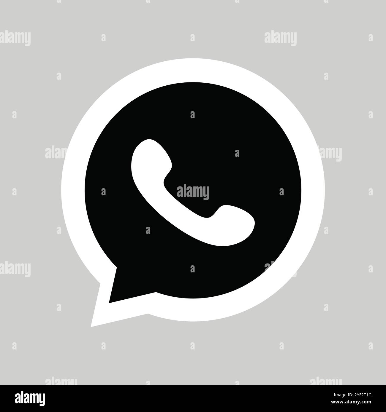 Whatsapp Symbol Vektor Stock Vektor