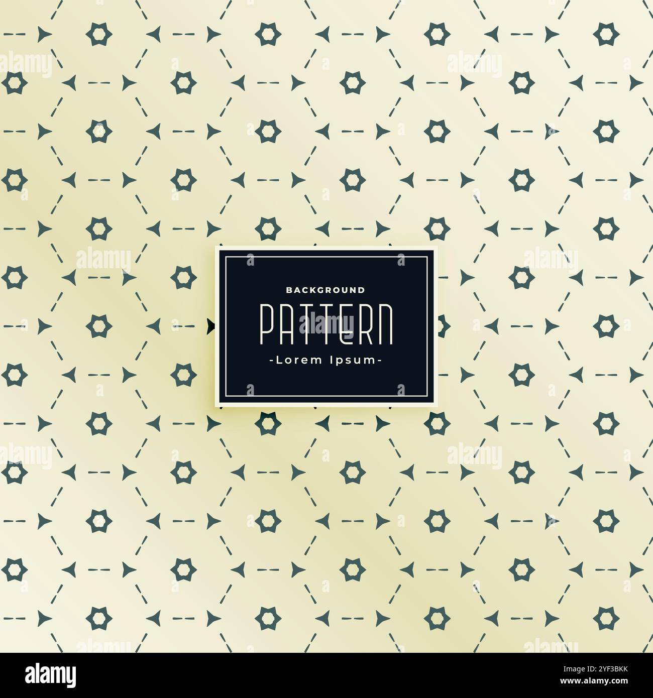 Abstrakt dotten geometrischen sechseckigen Muster Hintergrund Design Stock Vektor