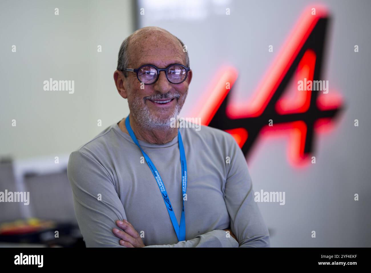 MILLE Richard Porträt beim Rookie Test 2024 der FIA World Endurance Championship am 3. November 2024 auf dem Bahrain International Circuit in Sakhir, Bahrain Stockfoto