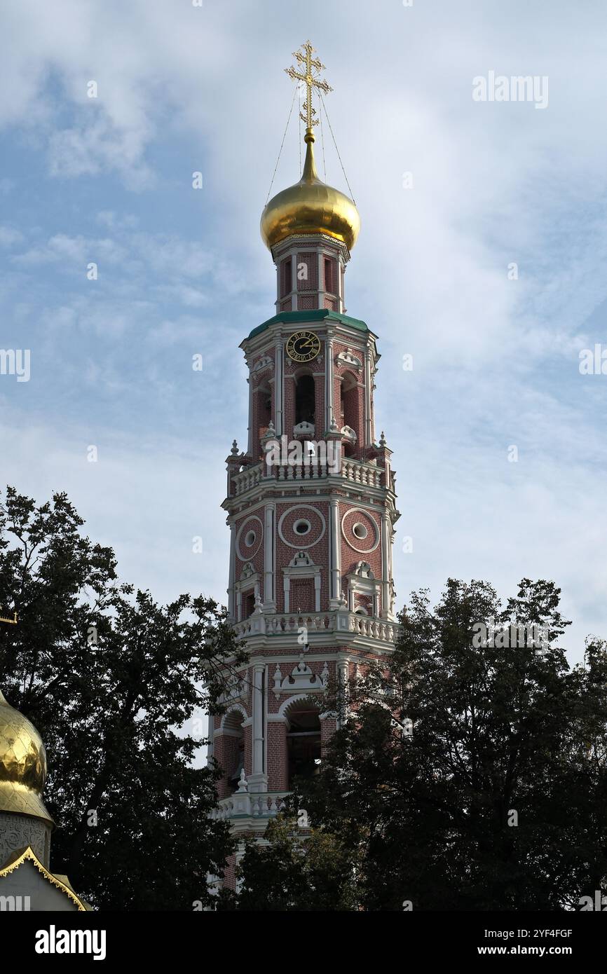 Kloster Nowodevichij. Sonniger Herbsttag. Moskau. Russland Stockfoto