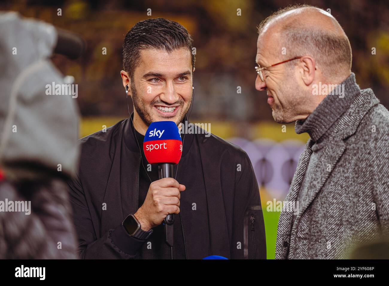 Nuri Sahin (Borussia Dortmund 09, Cheftrainer), #GER BVB Borussia Dortmund 09 vs. RB Leipzig, Fussball, Bundesliga, Spieltag 9, Saison 2024/2025, 02.11.2024 DFB/DFL-VORSCHRIFTEN VERBIETEN DIE VERWENDUNG VON FOTOGRAFIEN ALS BILDSEQUENZEN UND/ODER QUASI-VIDEO, FOTO: EIBNER-PRESSEFOTO/FABIAN FRIESE Stockfoto