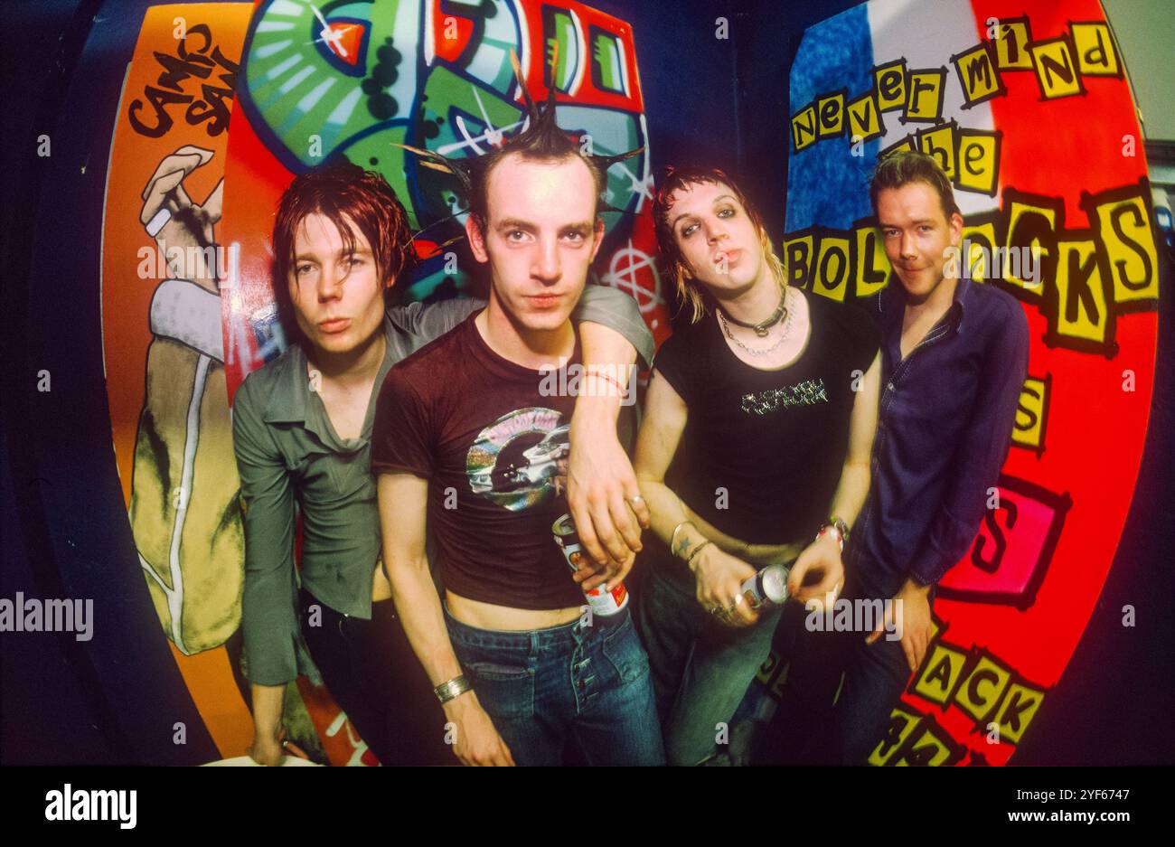 King Adora Backstage in Chinnerys 20. September 2000, Southend-on-Sea, Essex, Großbritannien. Stockfoto