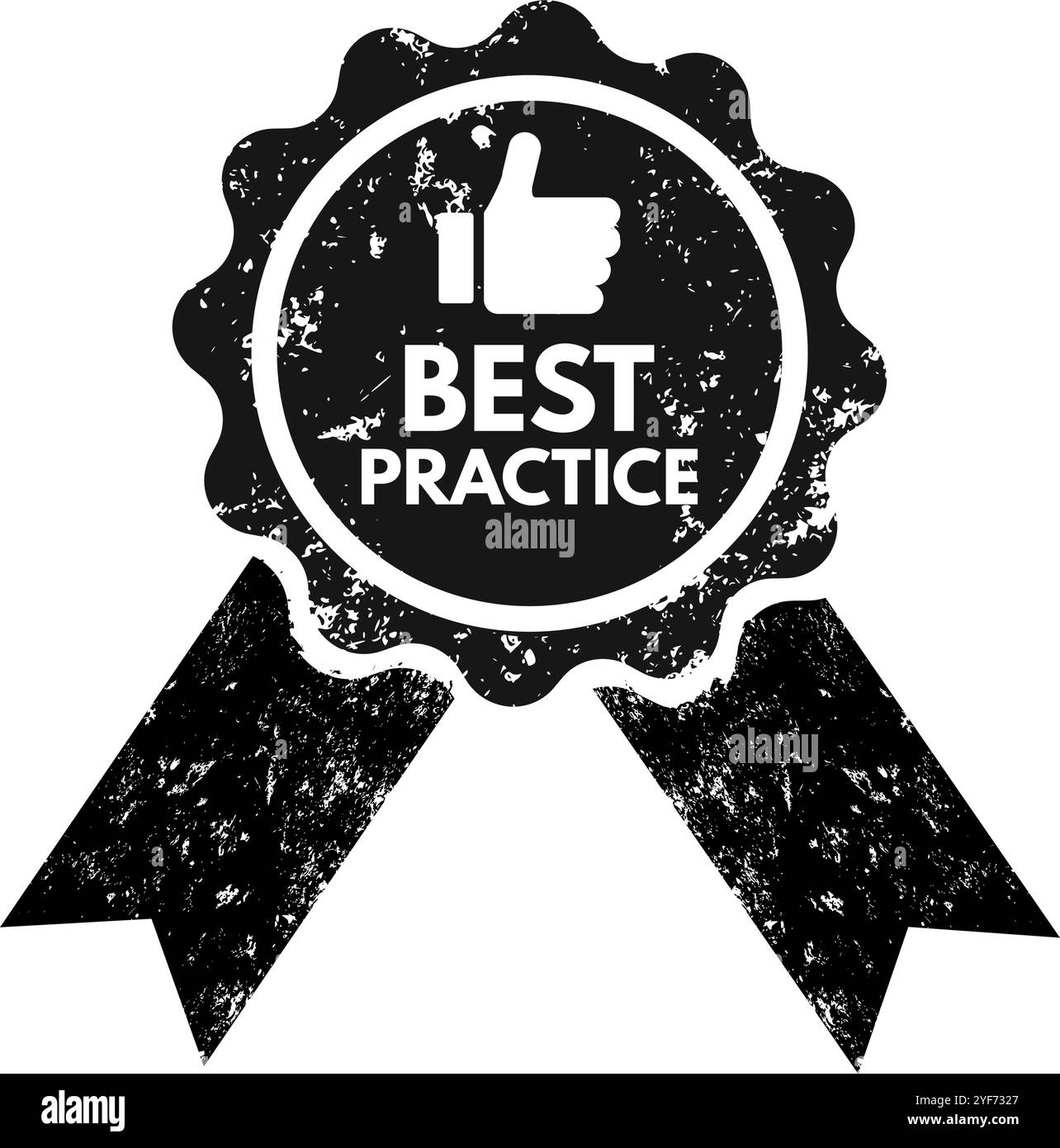 BEST Practice-Symbol, Etikett, Schild Stock Vektor