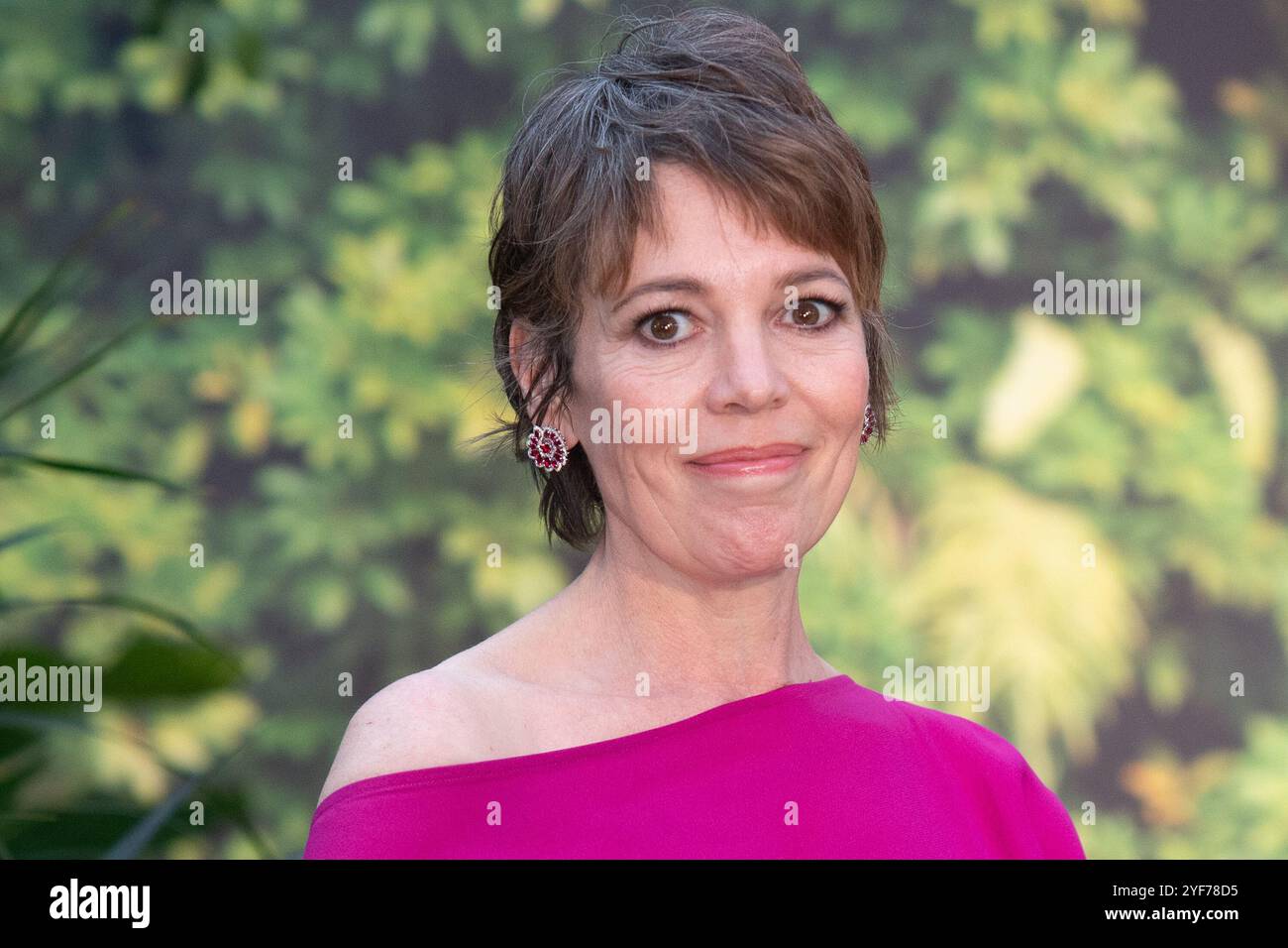 London, Großbritannien. November 2024. Im Bild: Olivia Colman nimmt an der Weltpremiere von „Paddington in Peru“ im Odeon Luxe am Leicester Square Teil. Quelle: Justin Ng/Alamy Live News Stockfoto