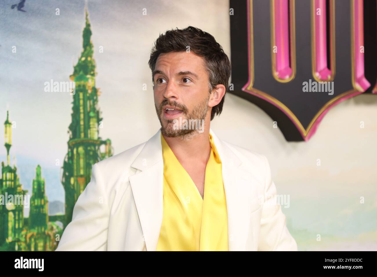 Sydney, Australien. November 2024. Jonathan Bailey (Fiyero) besucht die australische Premiere von Wicked im State Theatre, 49 Market Street. Richard Milnes/Alamy Live News Stockfoto