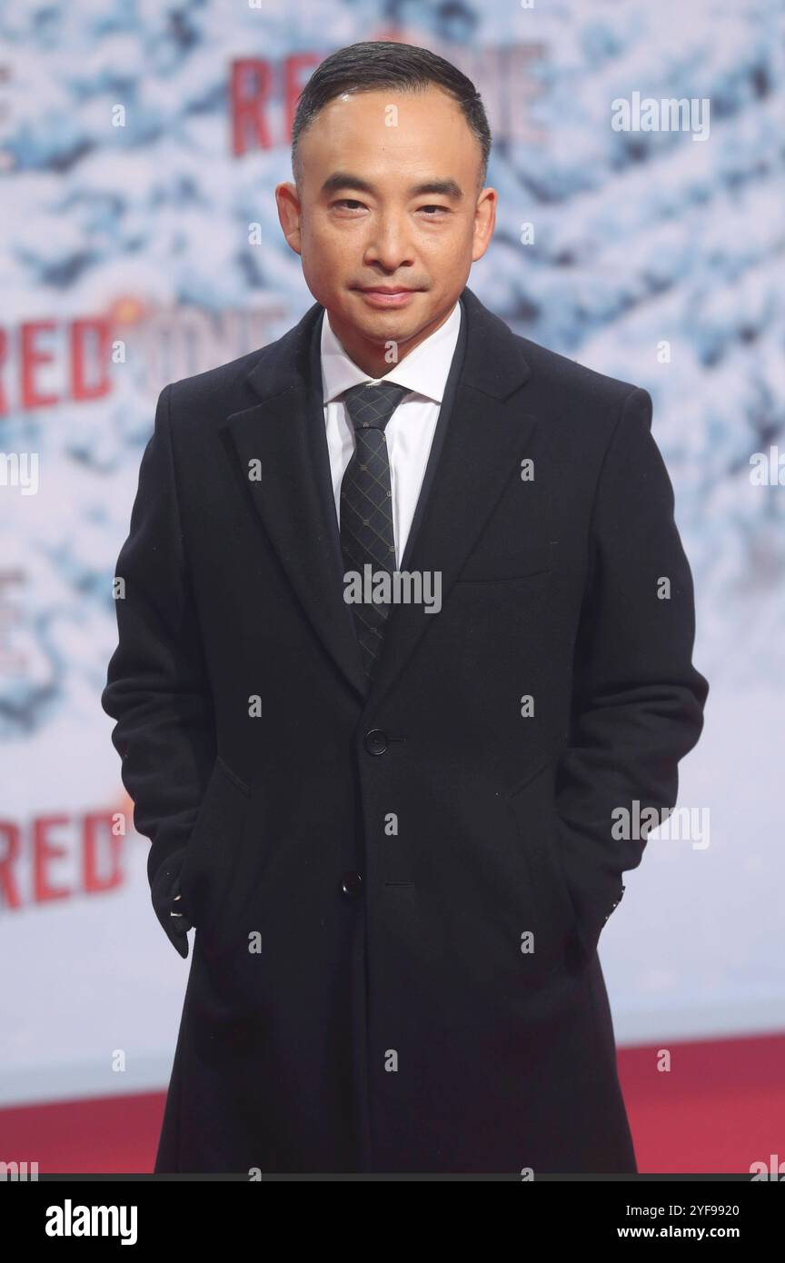 Melvin Mar bei der Premiere des Kinofilms Red One im UCI Luxe. Berlin, 03.11.2024 *** Melvin Mar bei der Premiere des Films Red One bei UCI Luxe Berlin, 03 11 2024 Foto:xD.xHerrickx/xFuturexImagex red 4135 Stockfoto