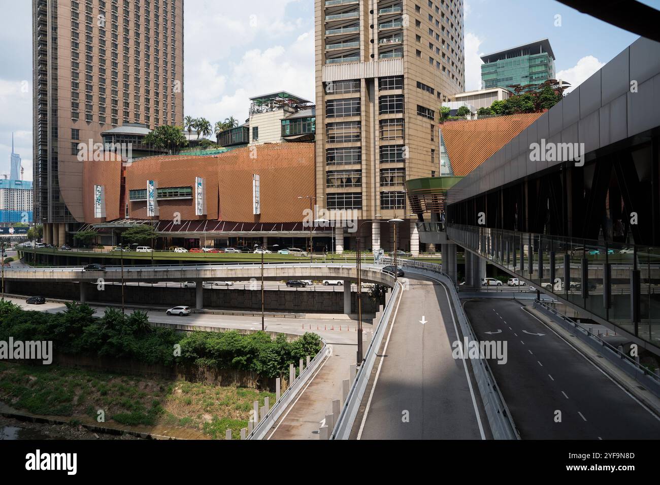 KUALA LUMPUR, MALAYSIA - 15. MÄRZ 2023: Kuala Lumpur Stadtlandschaft. Stockfoto