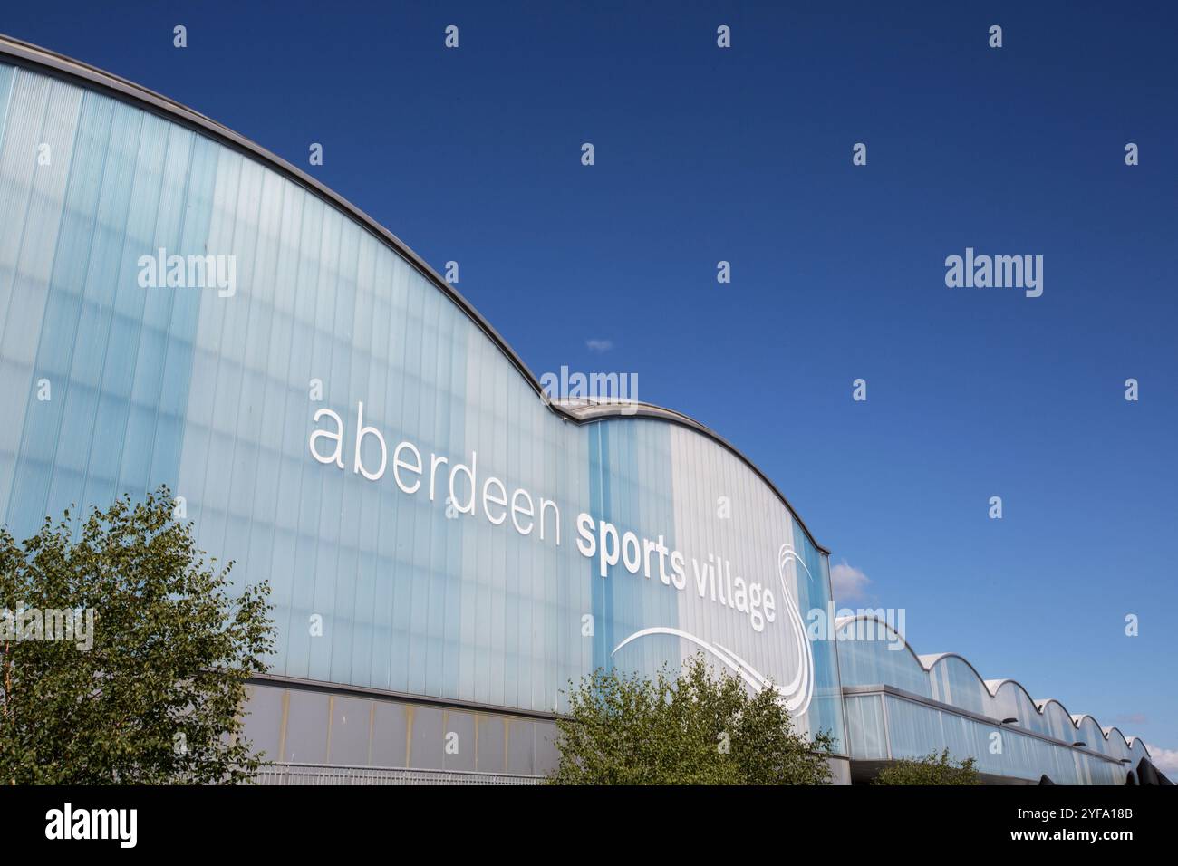 Aberdeen Sports Village in Aberdeen, schottland Stockfoto